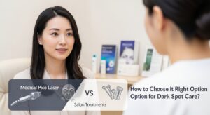 【ピコレーザー医療VSサロン】黒ずみケアに適した選び方