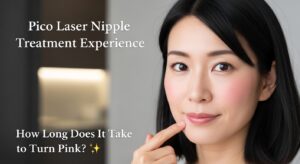 【ピコレーザー乳首体験談】どのくらいでピンクになるの？