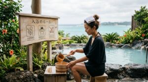 【ローマピンク後に温泉はOK?】沖縄での入浴ルール